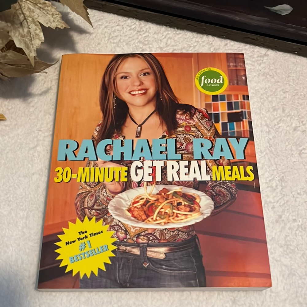 📚2/$10 Rachael Ray 30-Minute Get Real Meals Cookbook
